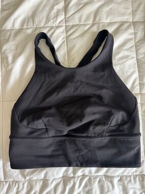 Lulu Black Racerback sports bra